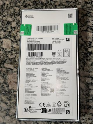 Oppo Reno14 F 5G Plata