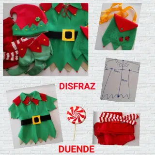 Disfraz de duende infantil