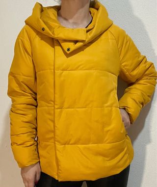Abrigo Puffer Only Mujer Talla Única Amarillo