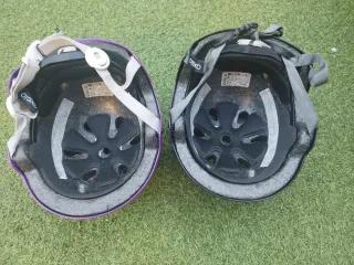 Casco Oxelo Talla 52-58 en Morado o Negro