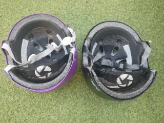 Casco Oxelo Talla 52-58 en Morado o Negro