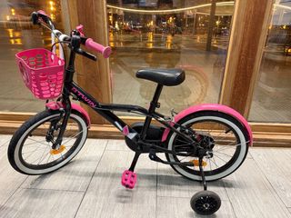 Bicicleta Infantil B'TWIN 16 Rosa