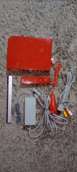 Nintendo Wii Vermelho, especial 25 Anos.