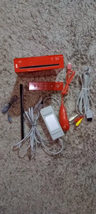 Nintendo Wii Vermelho, especial 25 Anos.