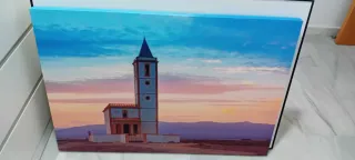 Cuadro Iglesia Cabo de Gata