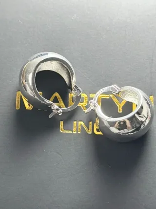 Pendientes Aro Plateados