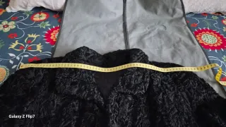 Abrigo de Astracán Negro