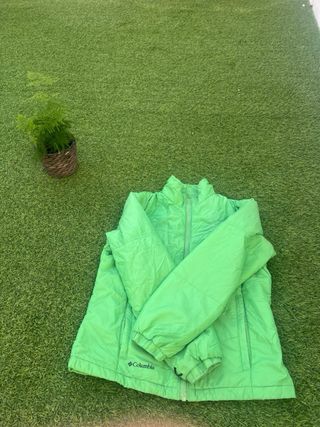 Chaqueta Columbia Verde Brillante