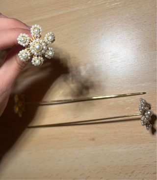 Agujas fallera niña