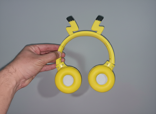 Auriculares Pikachu Inalámbricos Amarillos
