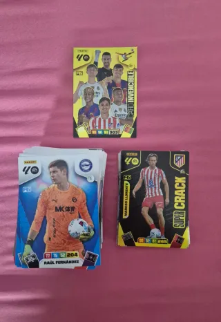 Lote 184 cartas fútbol Adrenalyn Panini