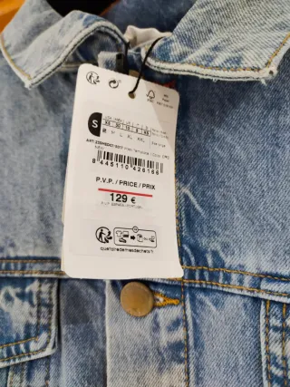 Cazadora tejana nueva Desigual chica