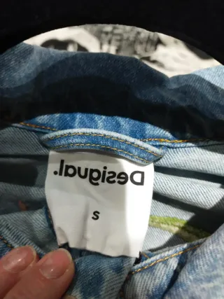 Cazadora tejana nueva Desigual chica