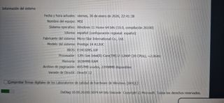 Portátil Gaming MSI Negro/Plateado