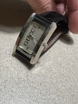 Orologio Gucci Argento e Nero