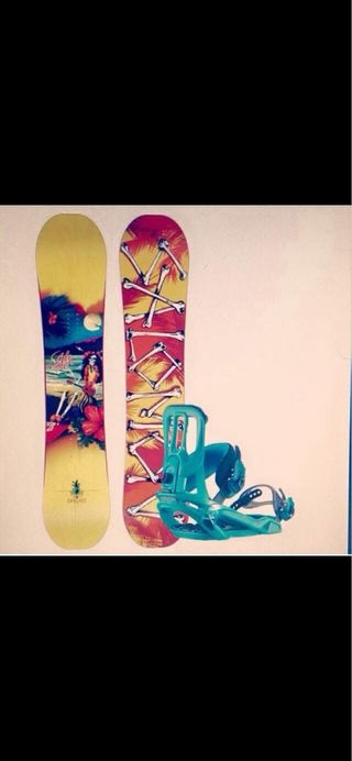 Tabla y fijaciones Salomon Sanchez