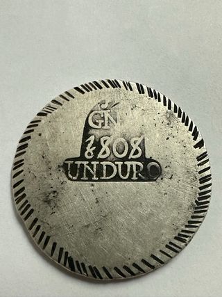 Duro de Gerona 1808 Fernando VII.