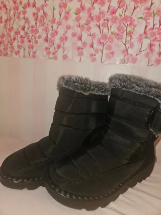 Botas de nieve negras