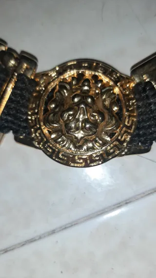 Cinturón Metal León y Greca