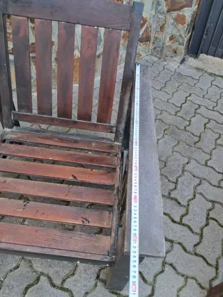 Conjunto Muebles Exterior Madera