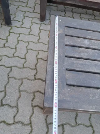 Conjunto Muebles Exterior Madera