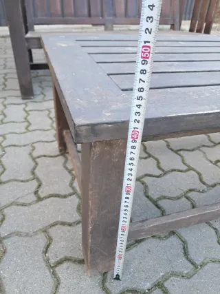 Conjunto Muebles Exterior Madera