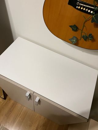 Armario auxiliar beige 2 puertas