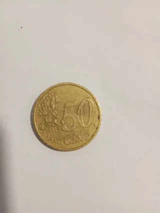 Moneda 50 céntimos Euro
