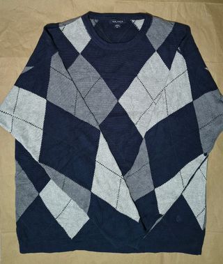 Jersey Náutica | patrón argyle (Rombos)