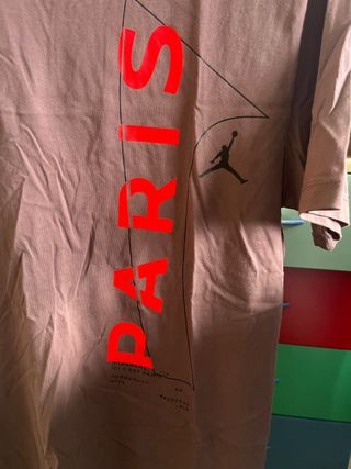 T-shirt Jordan Paris marrone