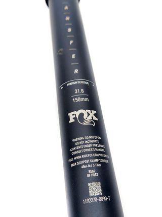 Tija telescópica Fox Transfer 31,6mm