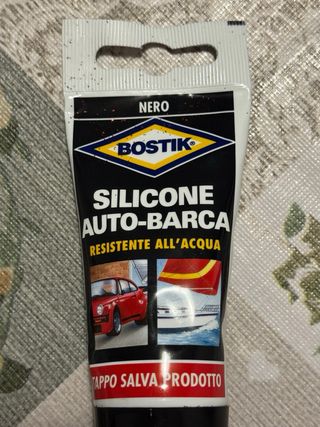 Silicona Negro Bostik Auto-Barca