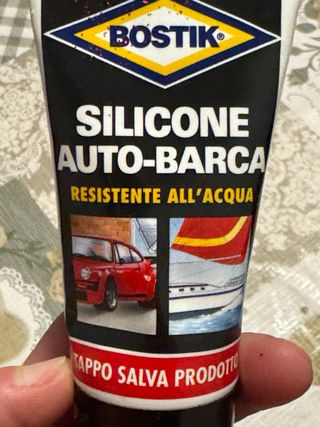 Silicona Negro Bostik Auto-Barca