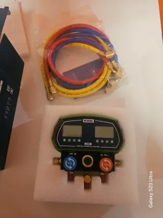 Manómetro Digital de aireacondiconado