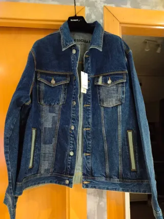 Chaqueta tejana Desigual hombre nueva con etiqueta