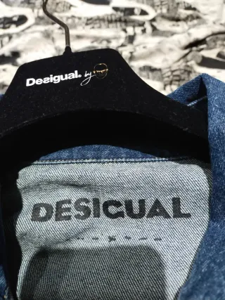 Chaqueta tejana Desigual hombre nueva con etiqueta