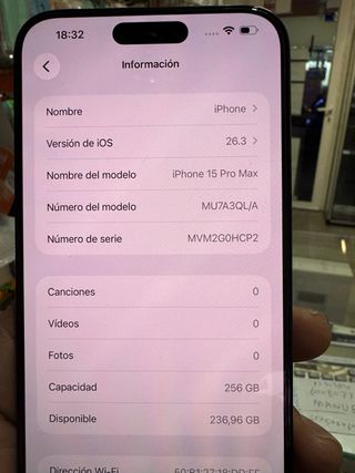 iPhone 15 Pro Max 256GB Blu Marina