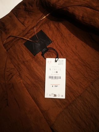 Kimono Zara ZW Collection, con etiqueta, antes 80€