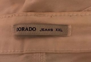 Shorts blancos DORADO JEANS “rotos”