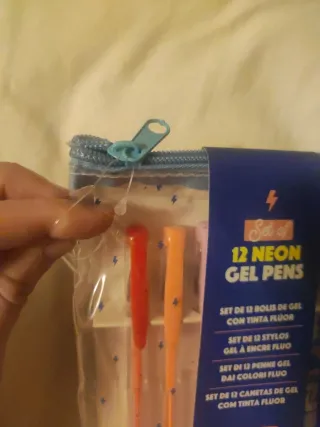 Set 12 Bolígrafos Gel Neón de Mr wonderful