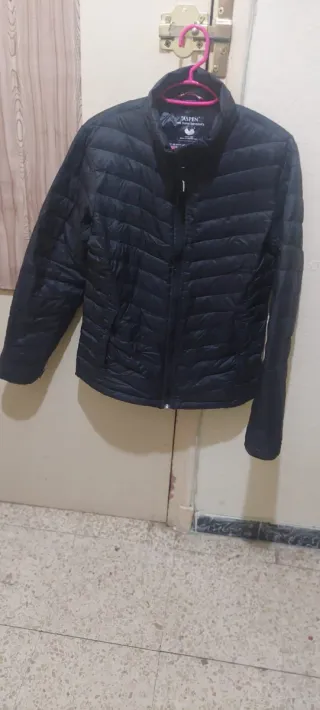 Chaqueta de plumas Aspen negra hombre