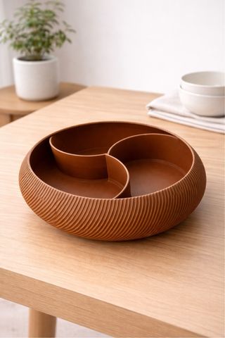 Organizador de Snacks Castanho