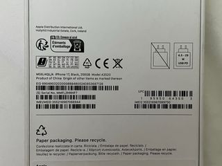 iPhone 17 256GB Nero