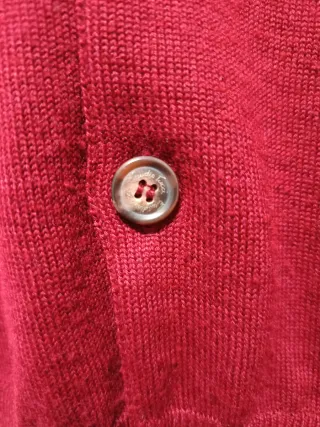 Chaleco Emidio Tucci Burdeos Talla 9