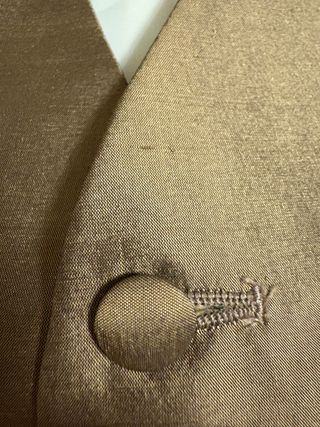 Chaleco hombre seda salvaje