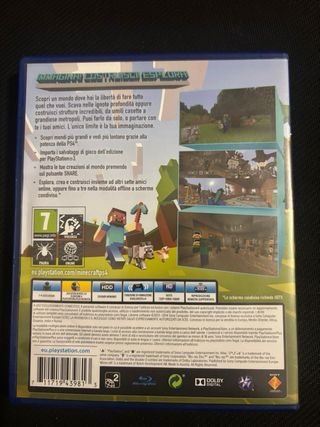 Minecraft PlayStation 4 Edition PS4