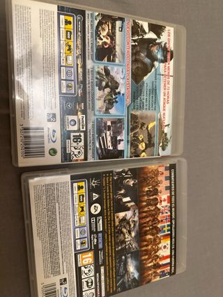 Lote PS3 Ghost Recon 2 + Medal Of Honor Warfighter