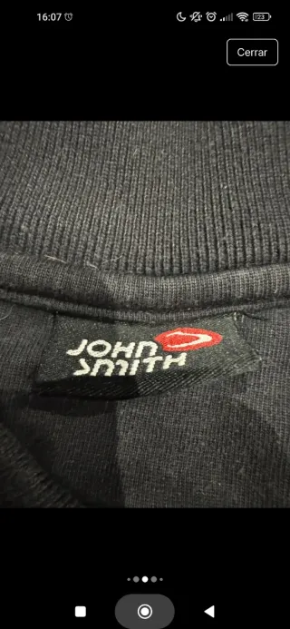 Polo Jhon Smith Vintage Manga Larga