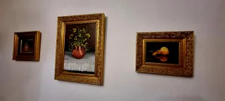 Tres cuadros decorativos