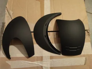 Kit 3 accessori casco KEP Italia Cromo 2.0